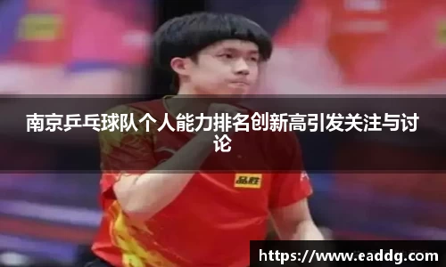 南京乒乓球队个人能力排名创新高引发关注与讨论